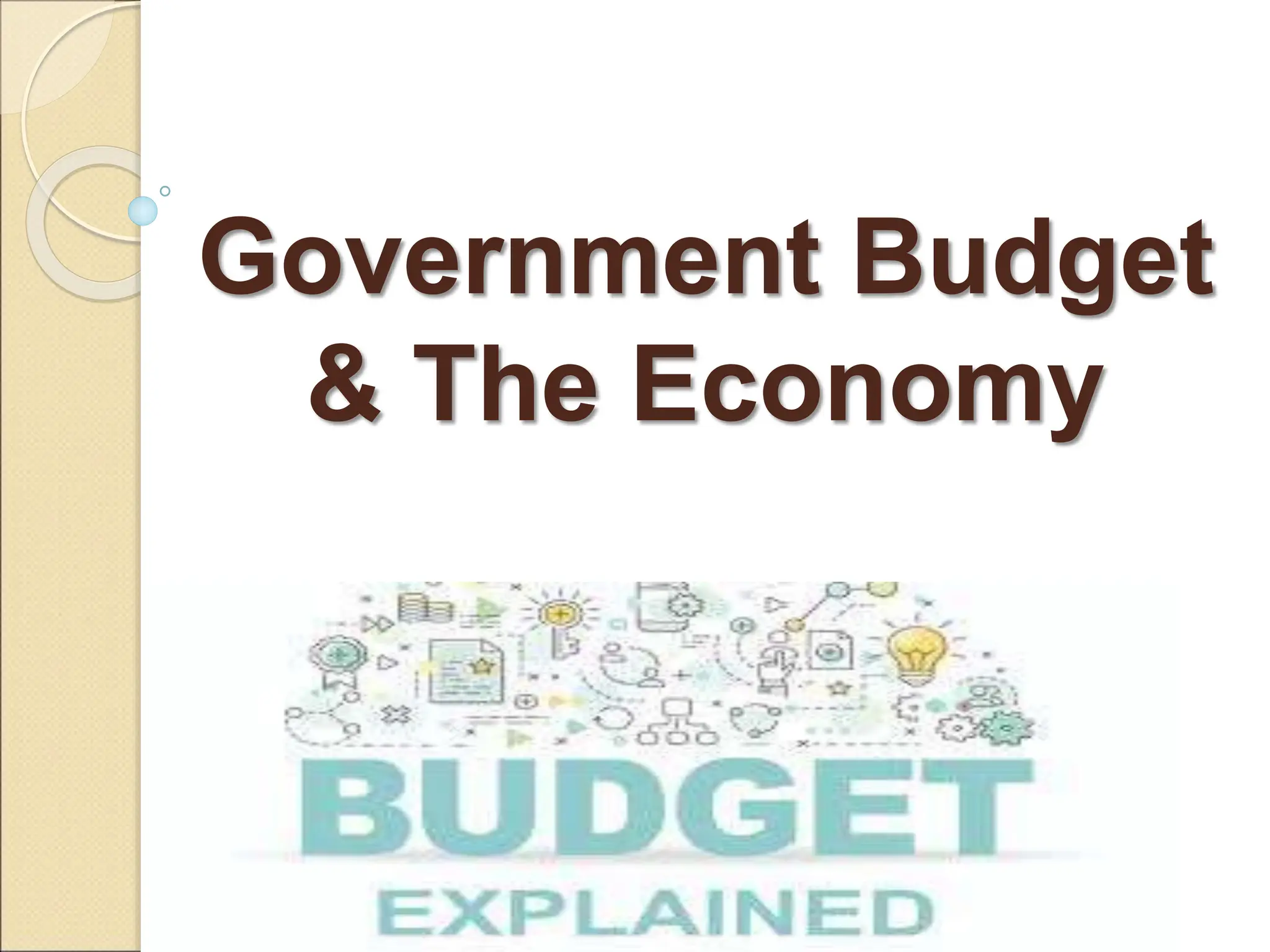 Government Budget Effects on Property