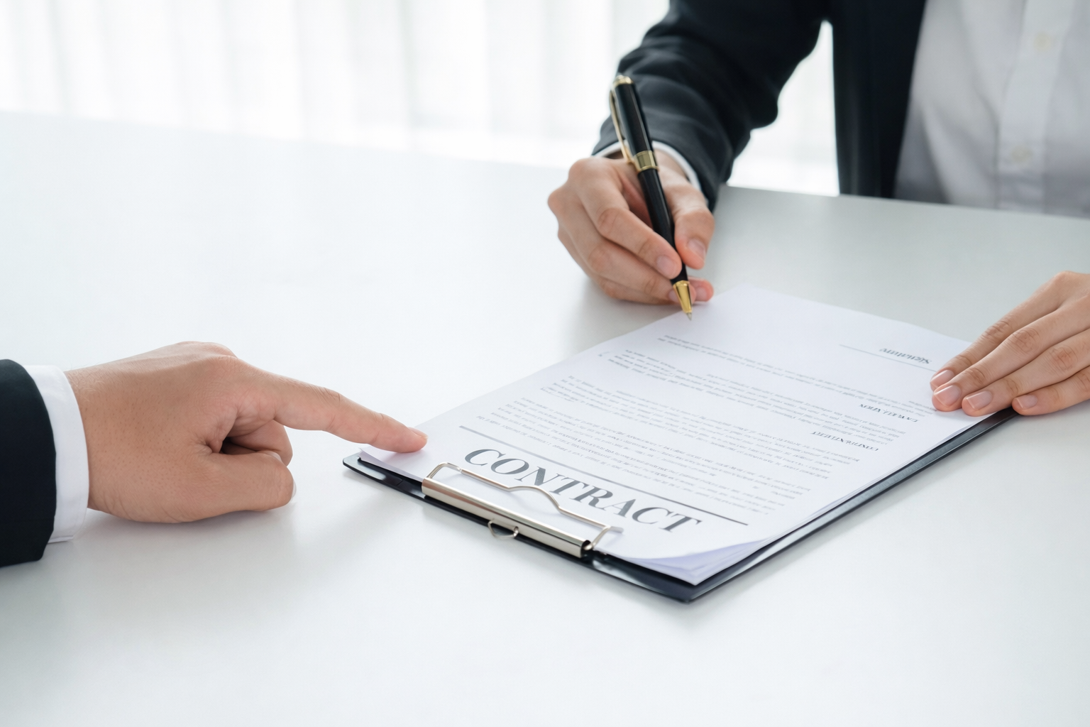 Check Before Signing a Contract